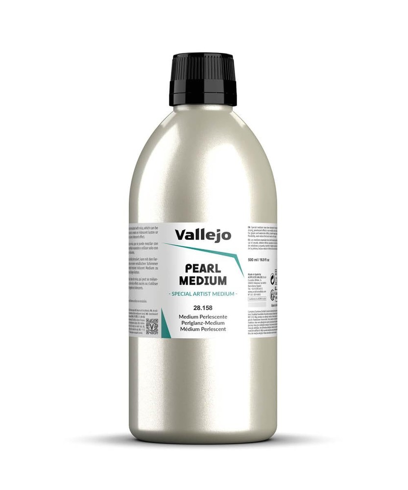 Acrylic Pearlescent Iridescent Medium  500ml
