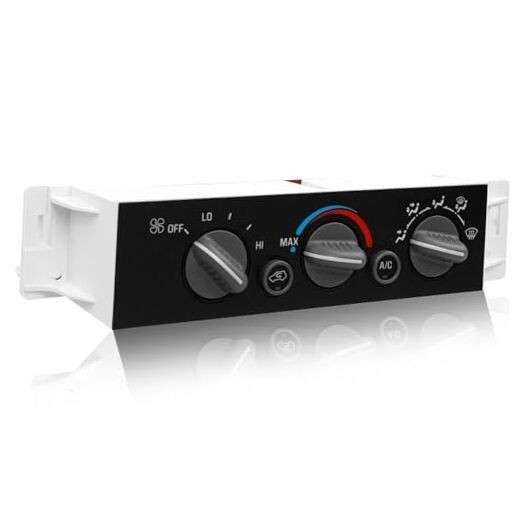 599-007 Climate Control Module A/C Heater Without Rear Window Defogger Switch