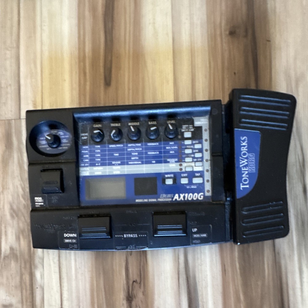 Korg AX100G ToneWorks Digital Multi-Effects Processor Pedal for Electric Guitar