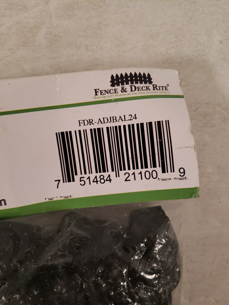 Fence&Deck Rite: Adjustable Baluster Connecrot for Tube Post, 24pcs