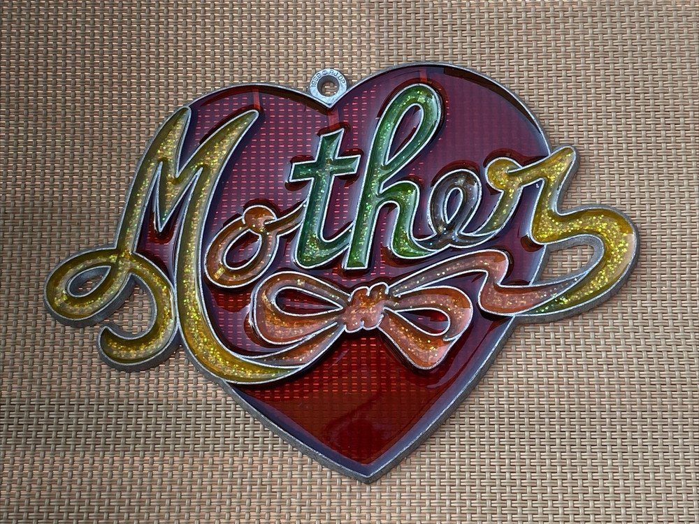 Mother Suncatcher Heart Window Decor