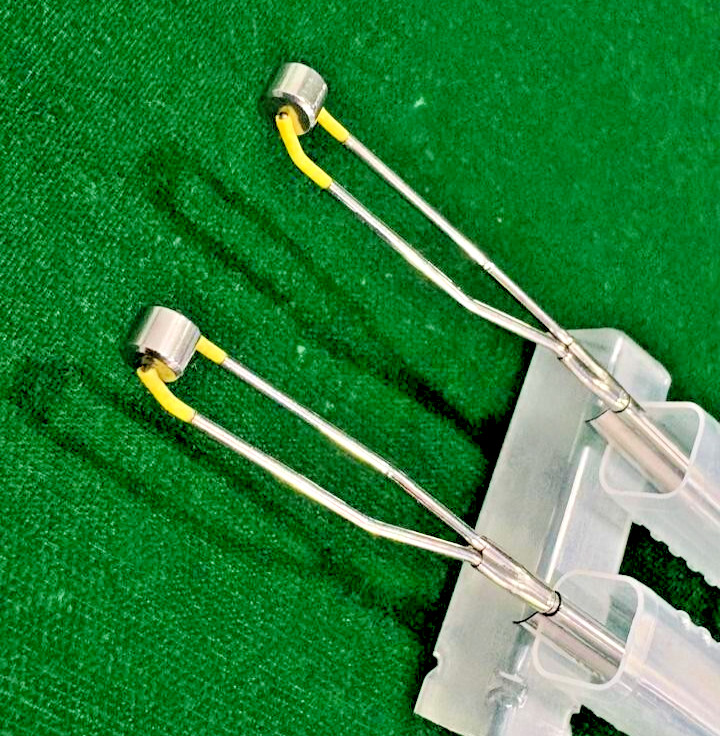 2pc Hysteroscopy Monopolar Roller Ball Electrode 4mm Reusable Instruments