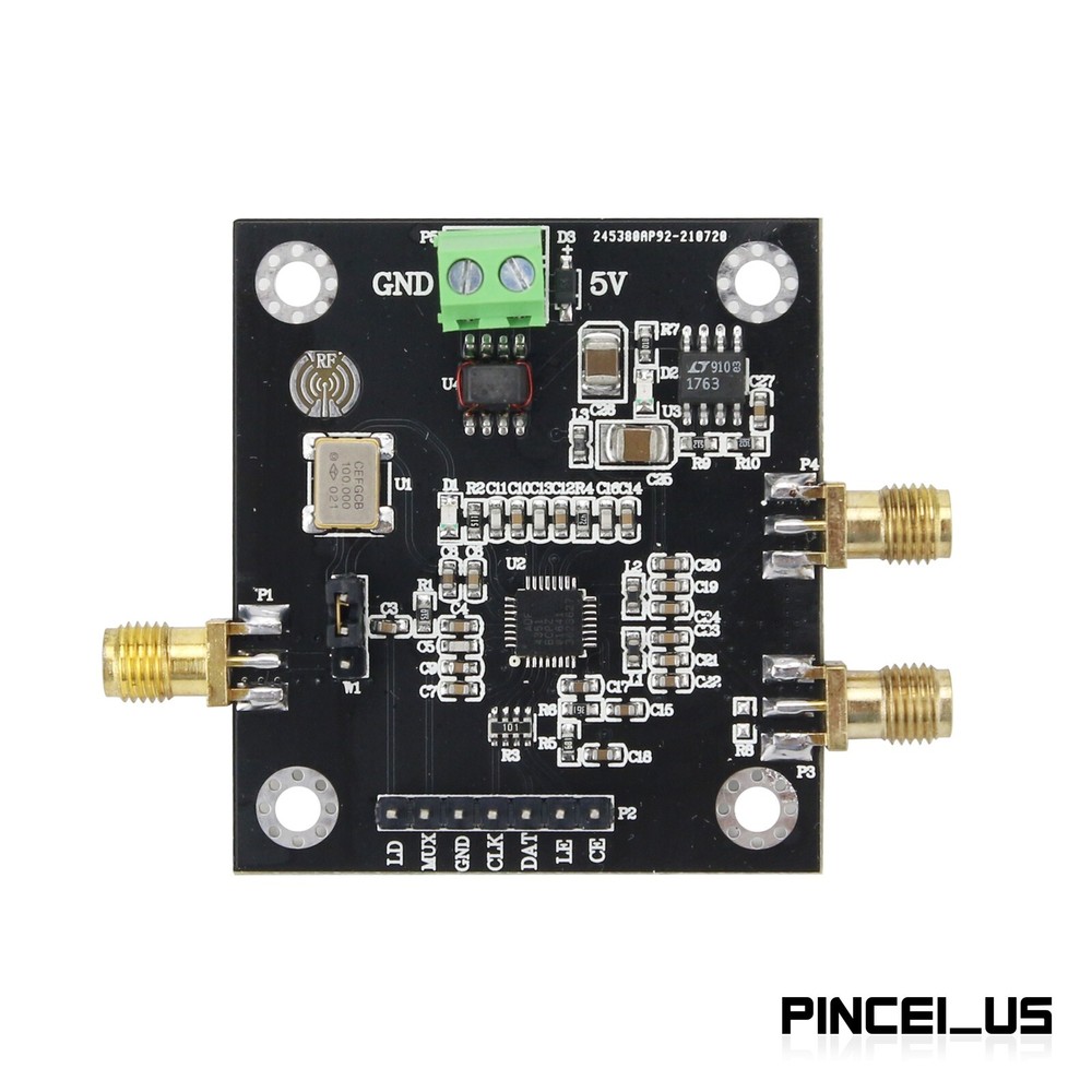 ADF4351 PLL Module Phase Locked Loop 35M-4.4GHz RF Signal Generator pc66