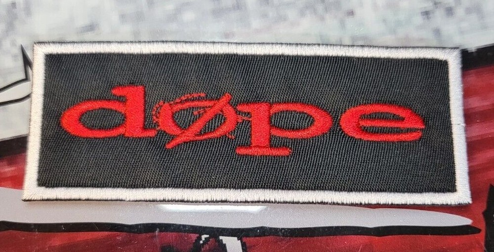 EMBROIDERED DOPE NU METAL BAND PATCH (Please Read Ad)