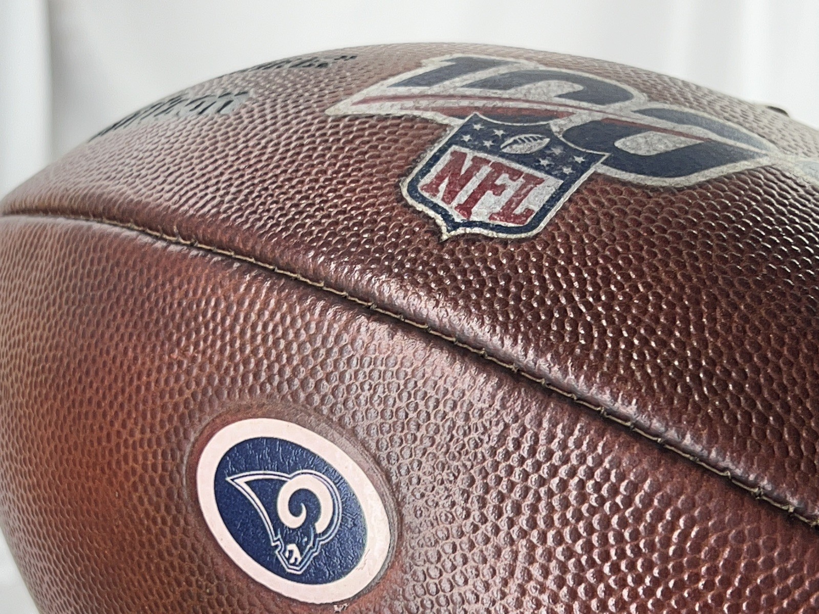 NFL "The Duke" Wilson Football - 100 yr Game Ball - Game Prepped & Conditioned