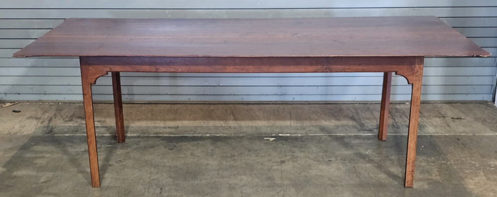 DR DIMES Cherry Large Farmhouse Dining Room Table Benchmade
