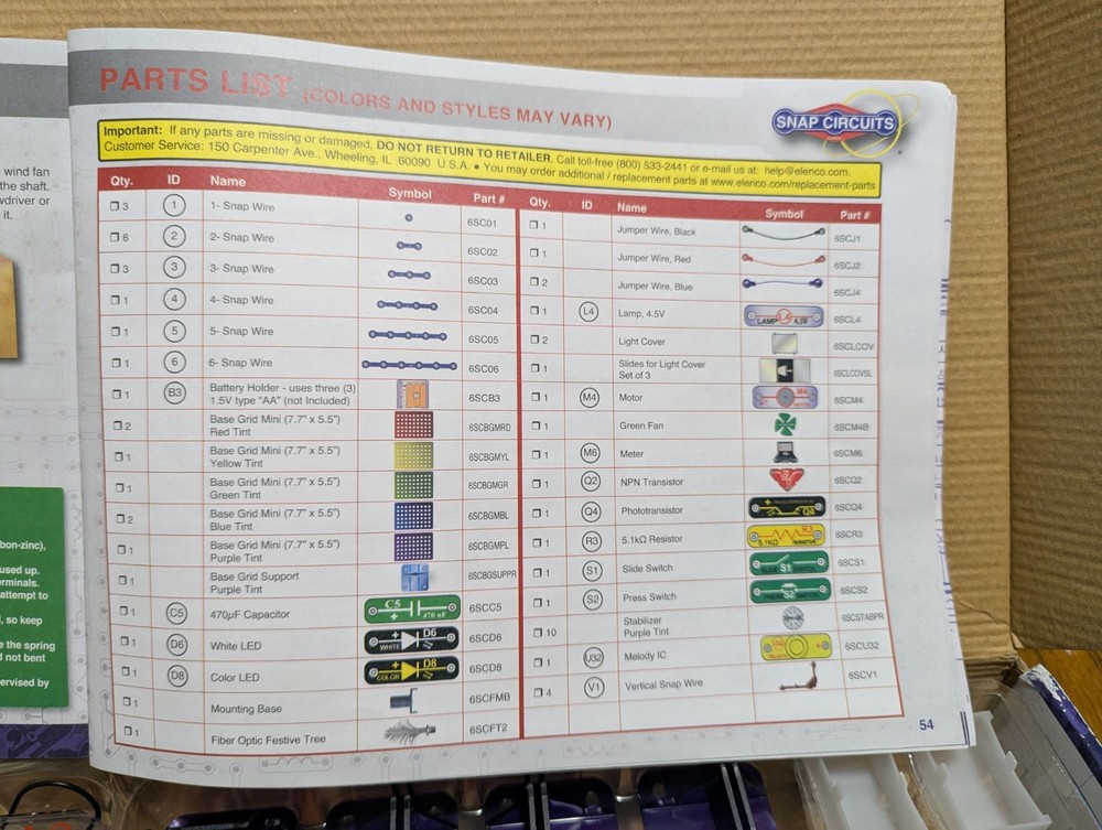 Snap Circuits Elenco My Home Electronics Kit – COMPLETE - STEM Learning!