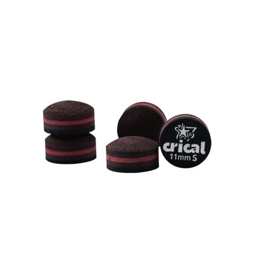 Pool Cue Tips 5 Layer Pooltick Tips (Hardnessoft/Medium/Hard) Billiard 11mm S