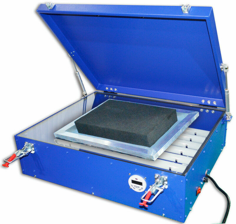 TechTongda Screen Printer Plate Make Kit:Screen Stretcher&Exposure Unit&Adhesive