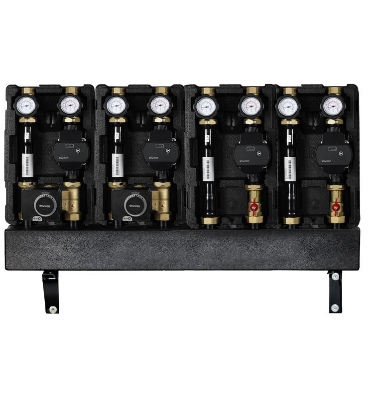 Modulverteiler Pump Assembly 2x Direct Heating Circuit 2x Mixed Distributor