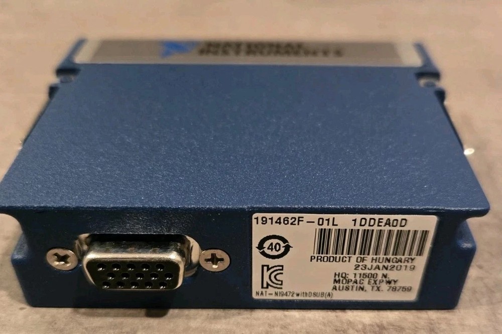 USED National Instruments NI 9472 w/ DSUB 8-Channel Digital Output Module