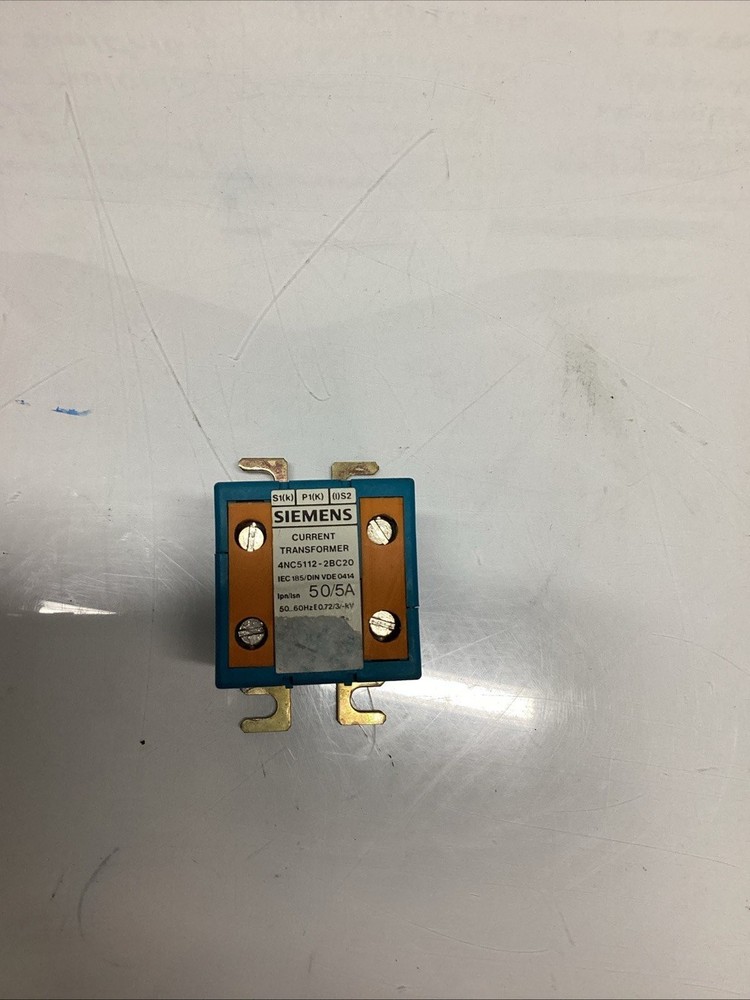 SIEMENS CURRENT TRANSFORMER 4NC5112-2BC20 L-790