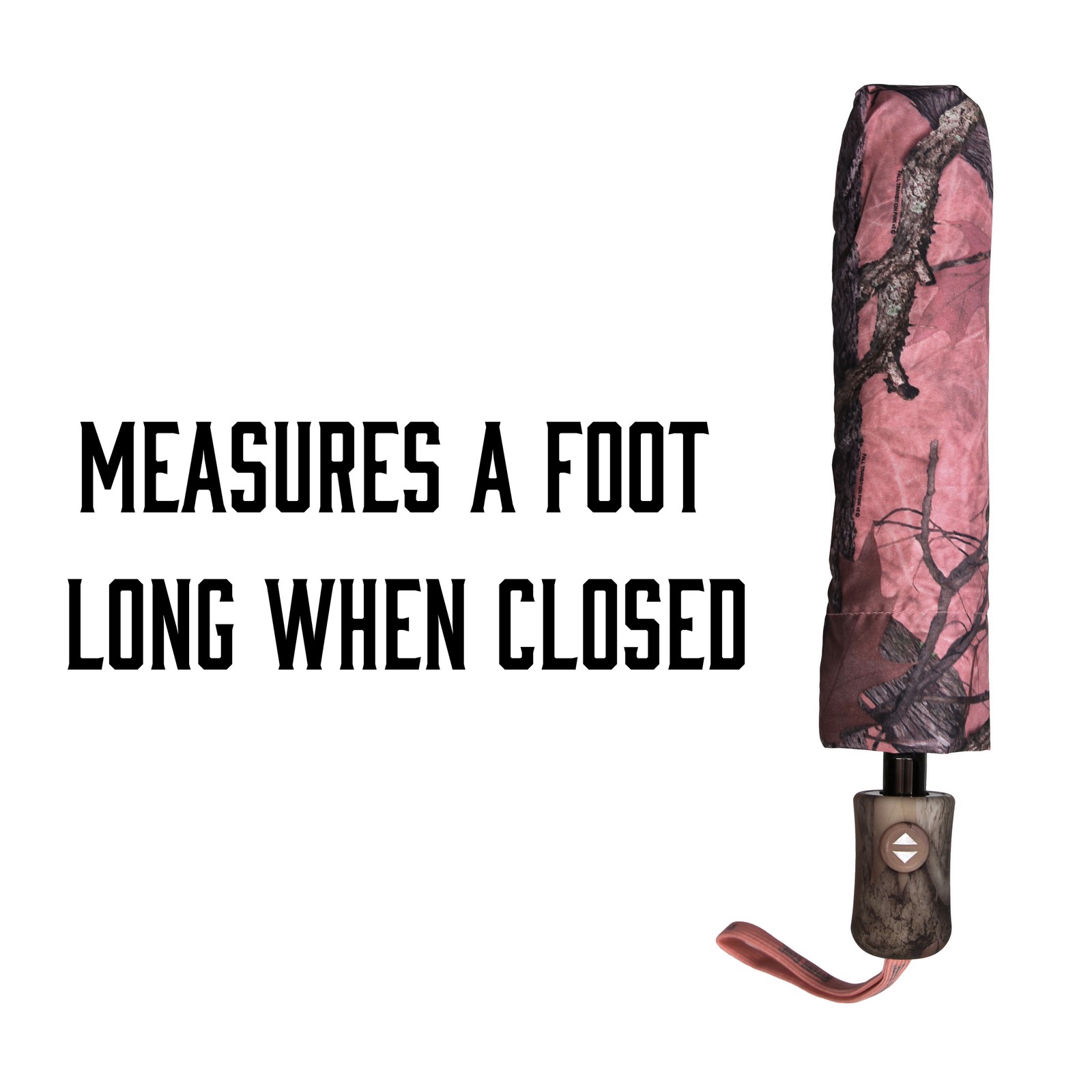 Rivers Edge Products 40-Inch Automatic Umbrella with Pouch, 12-Inch Closed