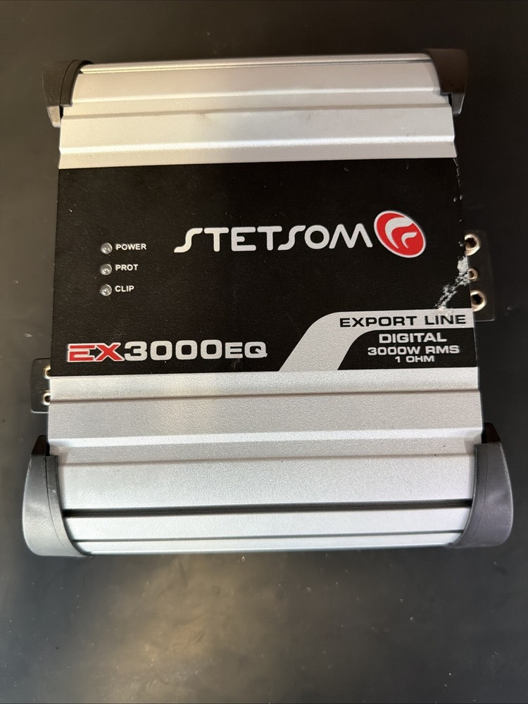Stetsom EX 3000 EQ 1 Ohms Amplifier 3K