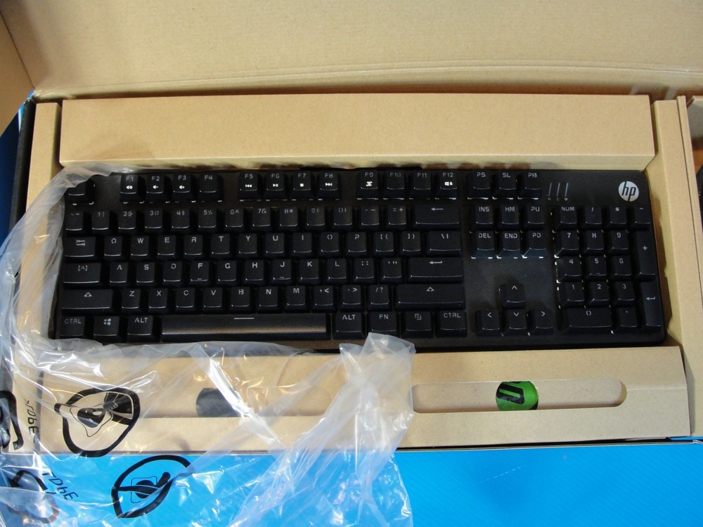 HP Gaming Mouse, Keyboard, Headset, Pad (HP Gaming Kit)