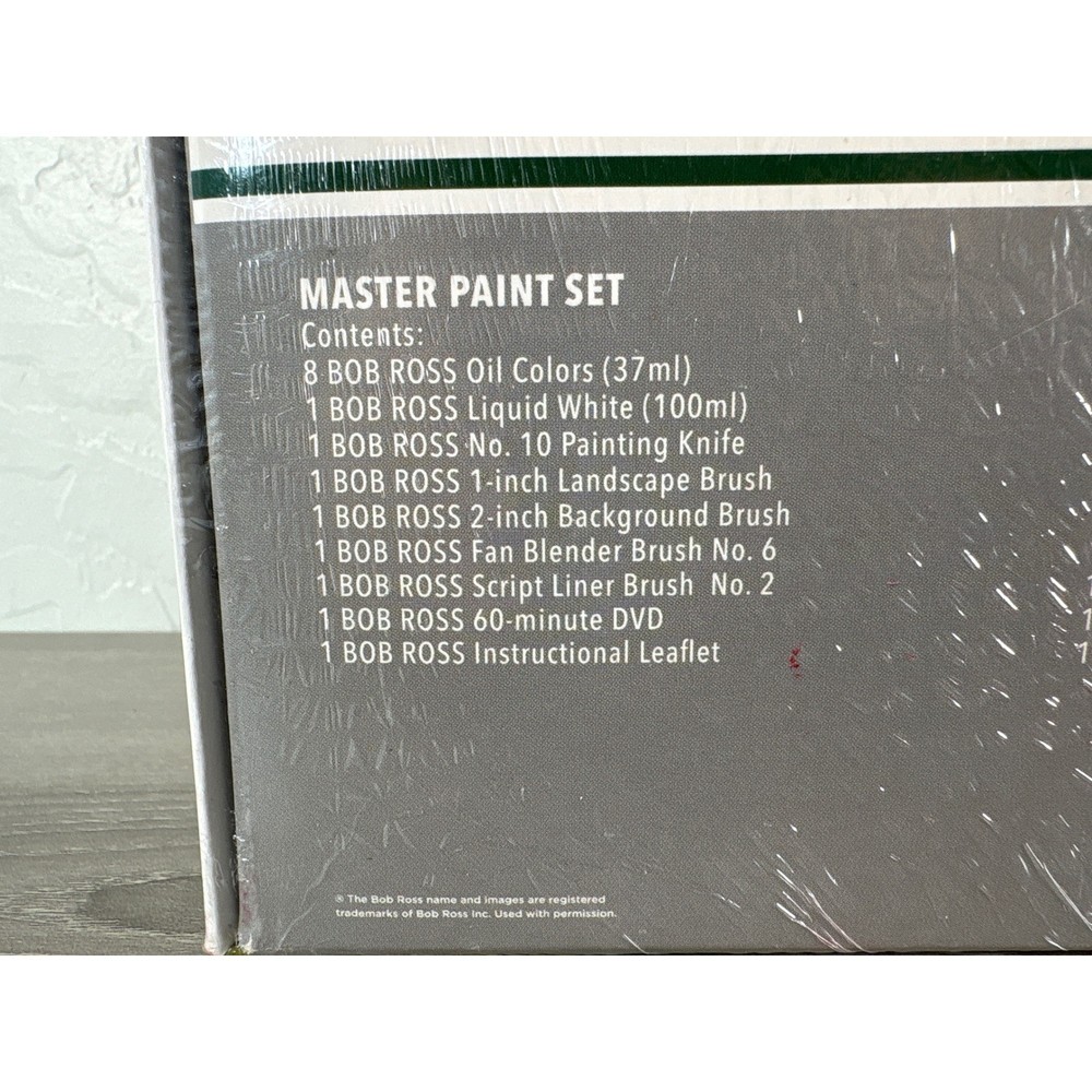 Bob Ross Master Paint Set- 16 Piece Set- New in Box