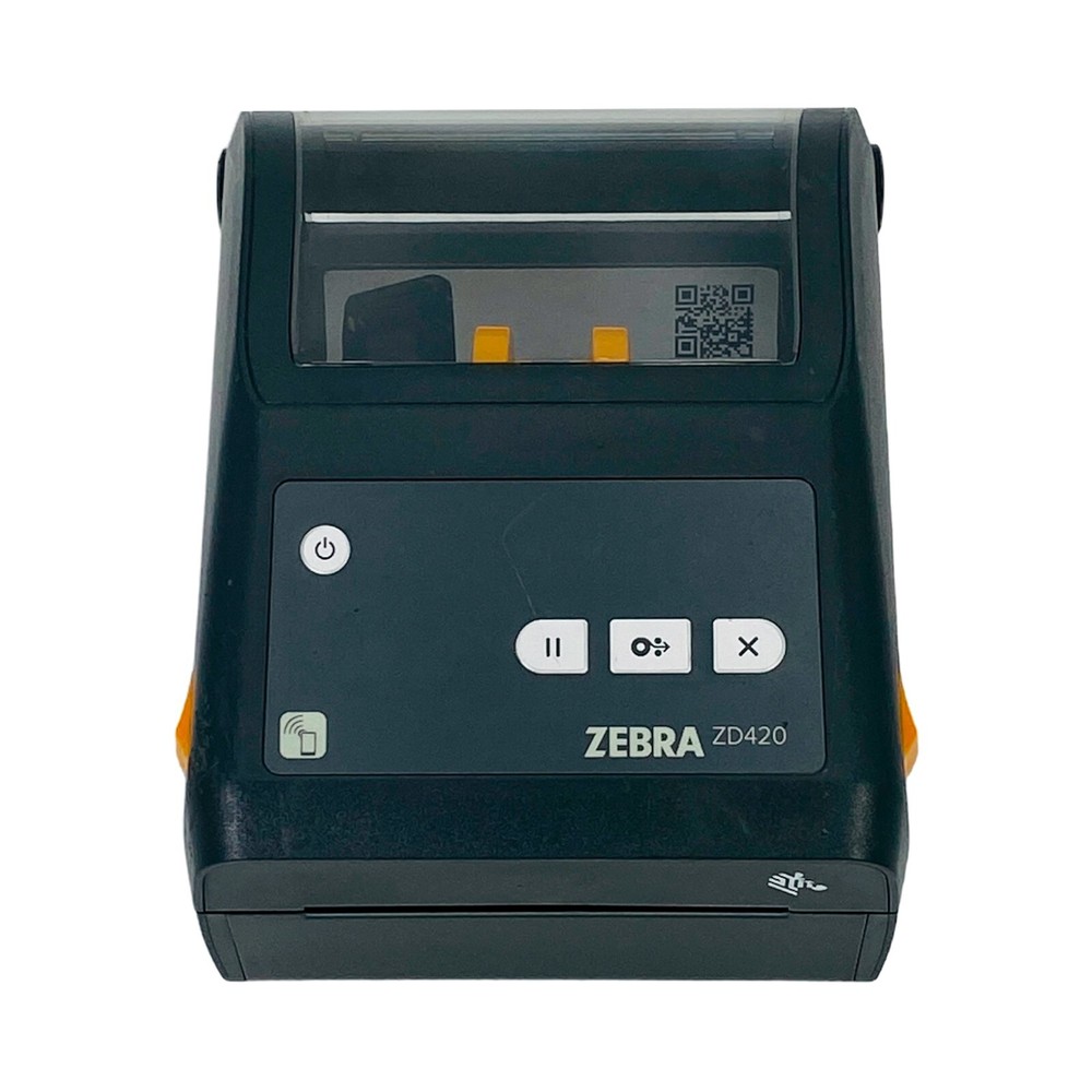 Zebra ZD420 Direct Thermal Barcode Label Printer USB LAN Bluetooth No Adapter