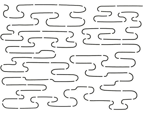 Pond Ripples Quilt Stencil