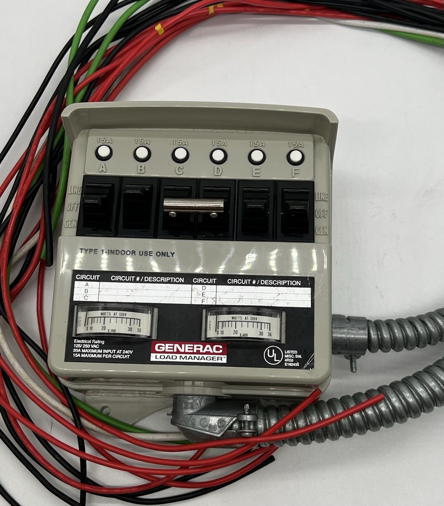 NEW Generac Generator Load Manager - Type 1 - Indoor Use *Ships Fast