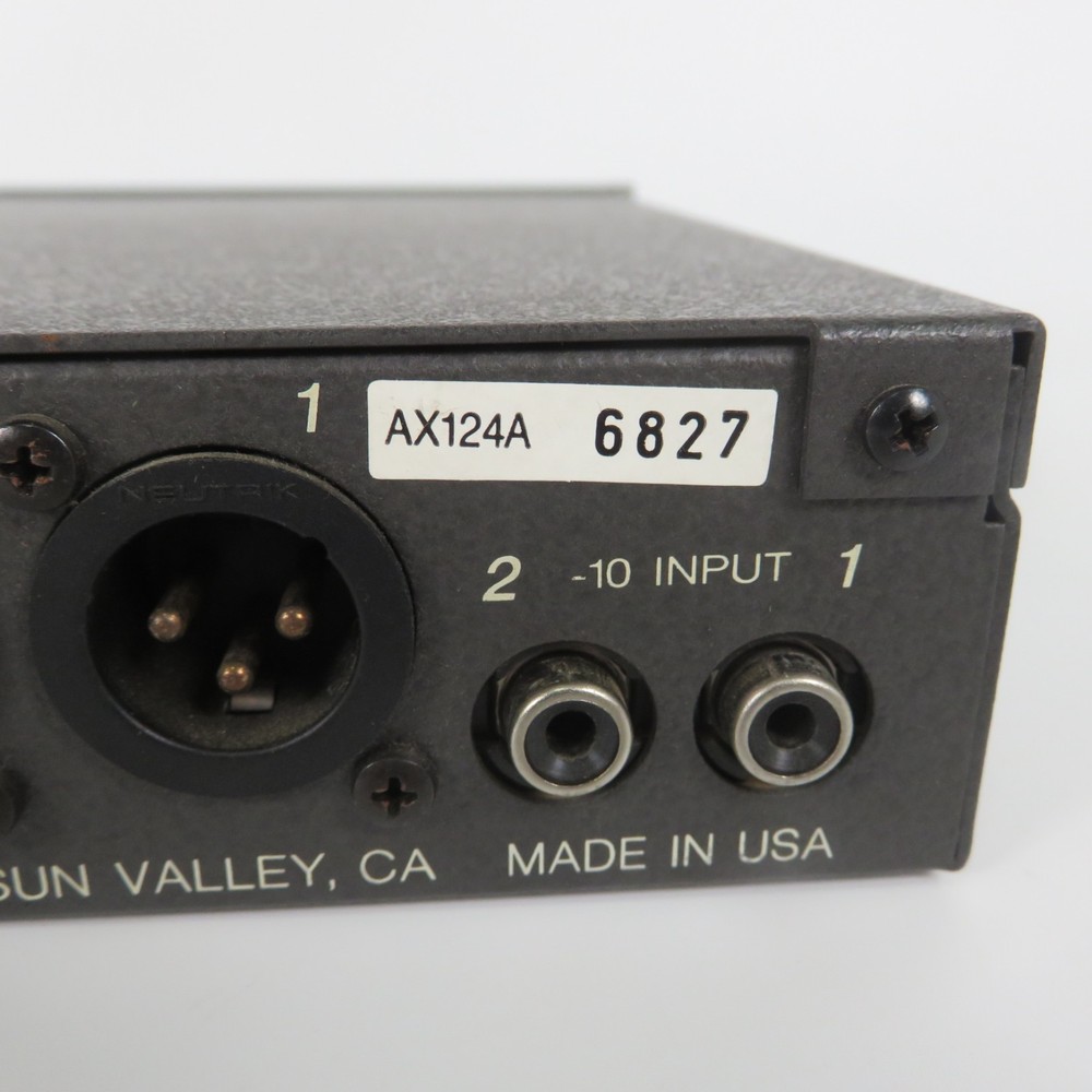 Aphex 124A 10/4 Audio Level Interface Balanced Unbalanced -10dBV to +4dBu
