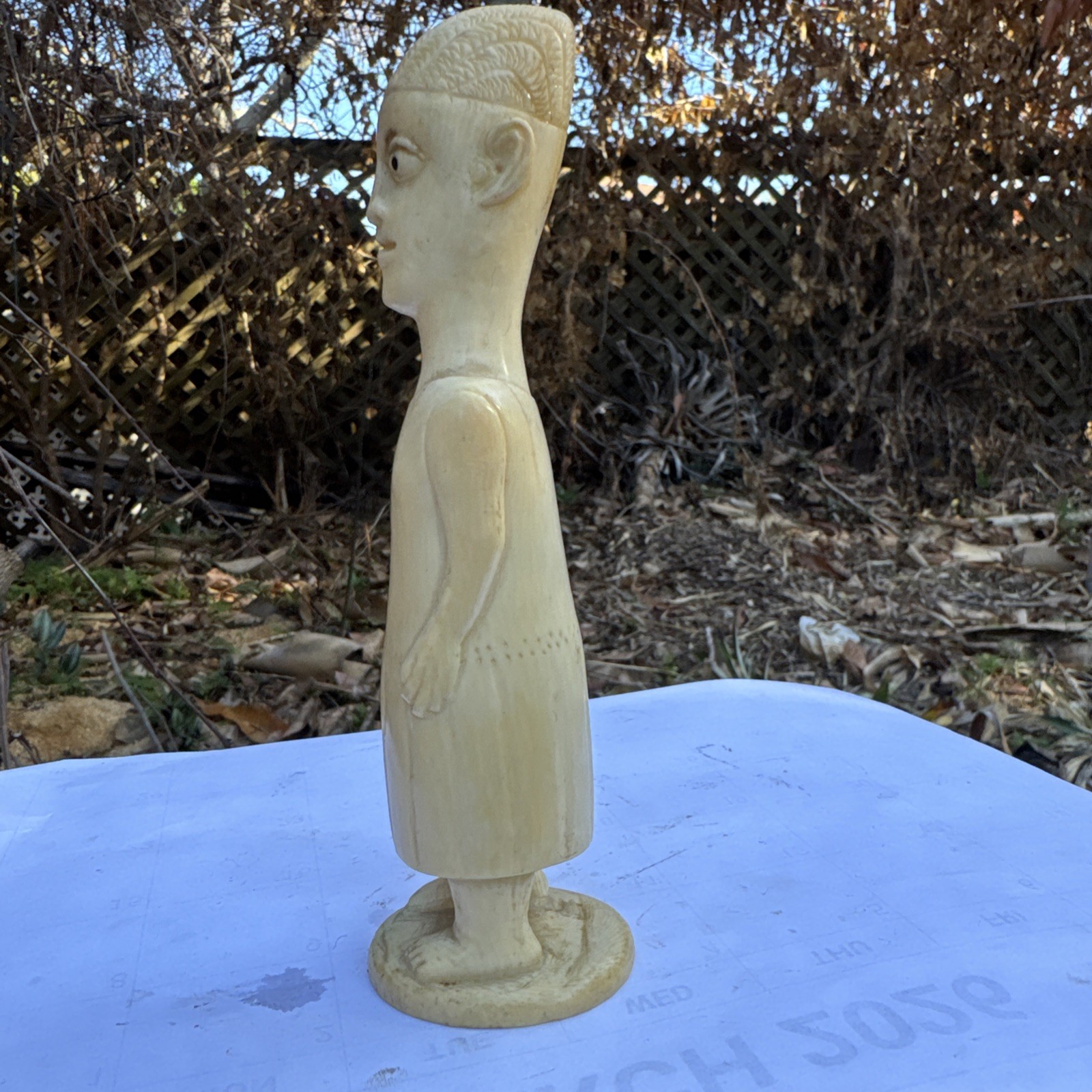 African Sculpture.130 Years Old 6.6 Inches Tall