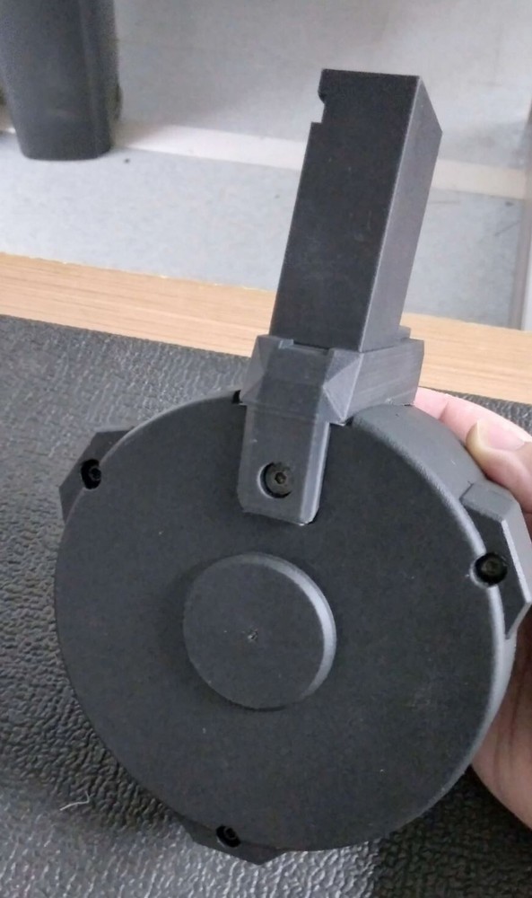 Airsoft EMG Space Invader Angel Custom Firestorm Drum Adapter