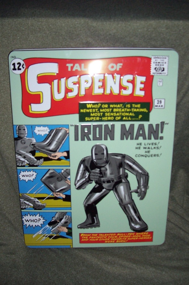 Comic Book Hinged "Protector" Tin