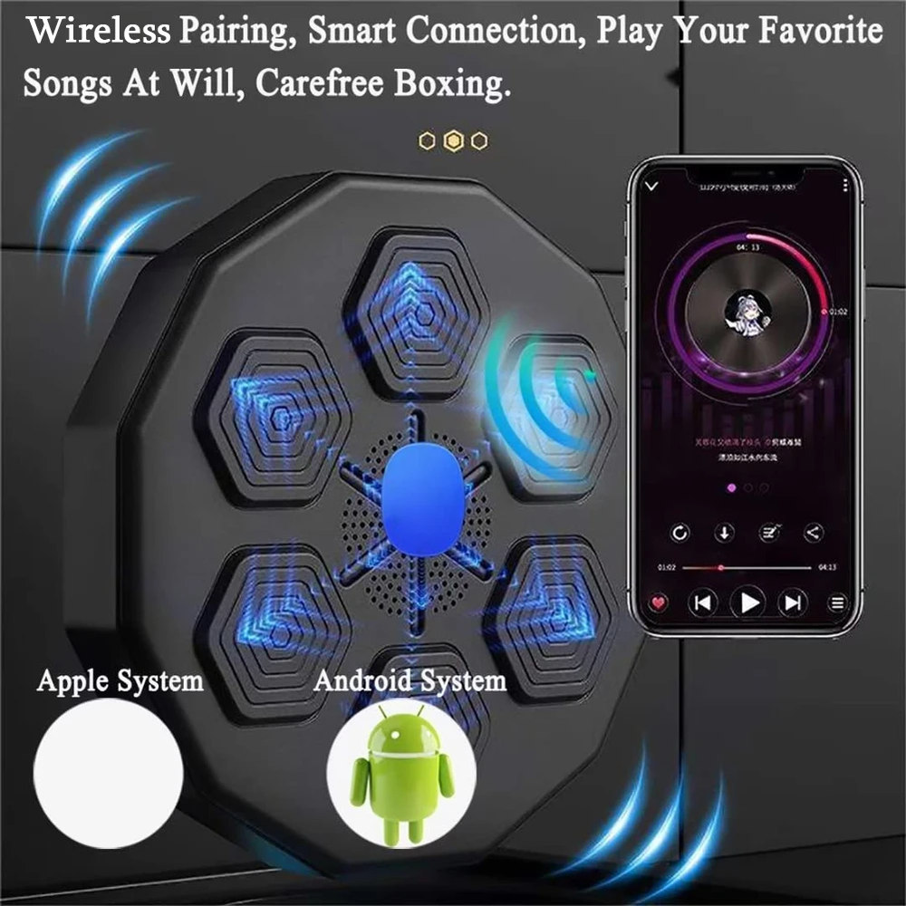 LED Smart Boxing Wall Target for Reaction Training