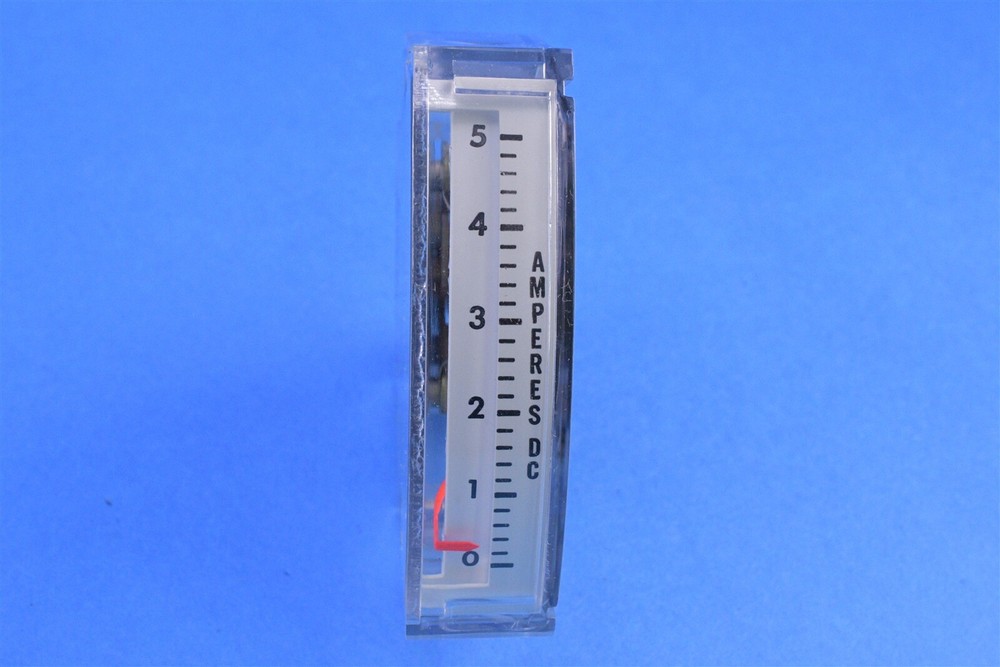 Phaostron Model 1221 DC Amperes Panel Meter 0-5