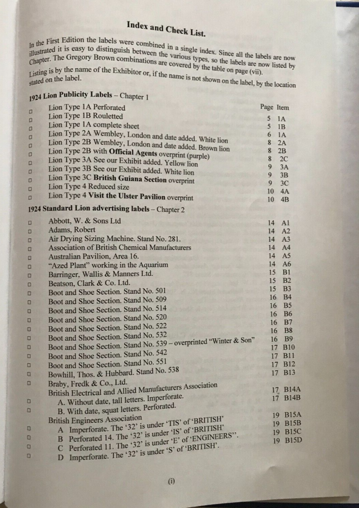 British Empire Exhibition Wembley 1924-1925 Advertising & Publicity Labels