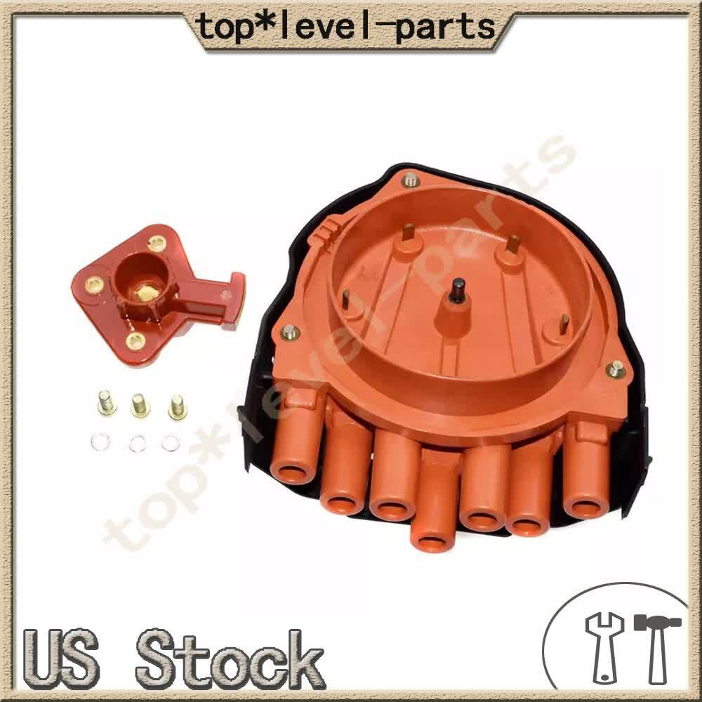 For BMW E30 E31 E32 E34 E23 E24 E28 M5 Distributor Cap & Rotor 12111734110 US