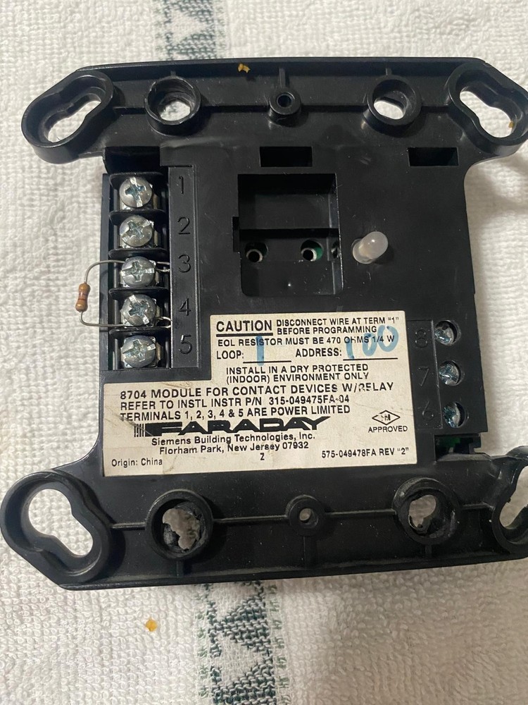 Faraday 8704 Relay/Contact Module