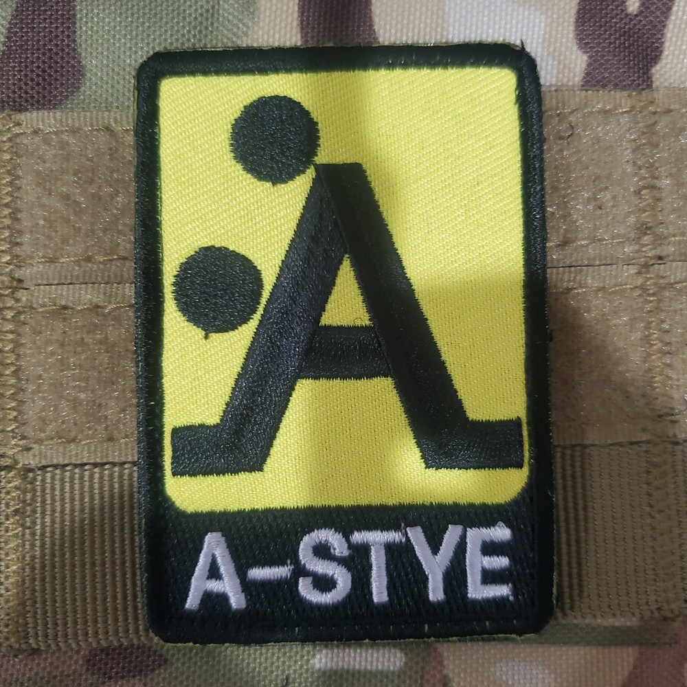 A-STYE Fun Sarcastic Tactical Morale Patch Hook and Loop