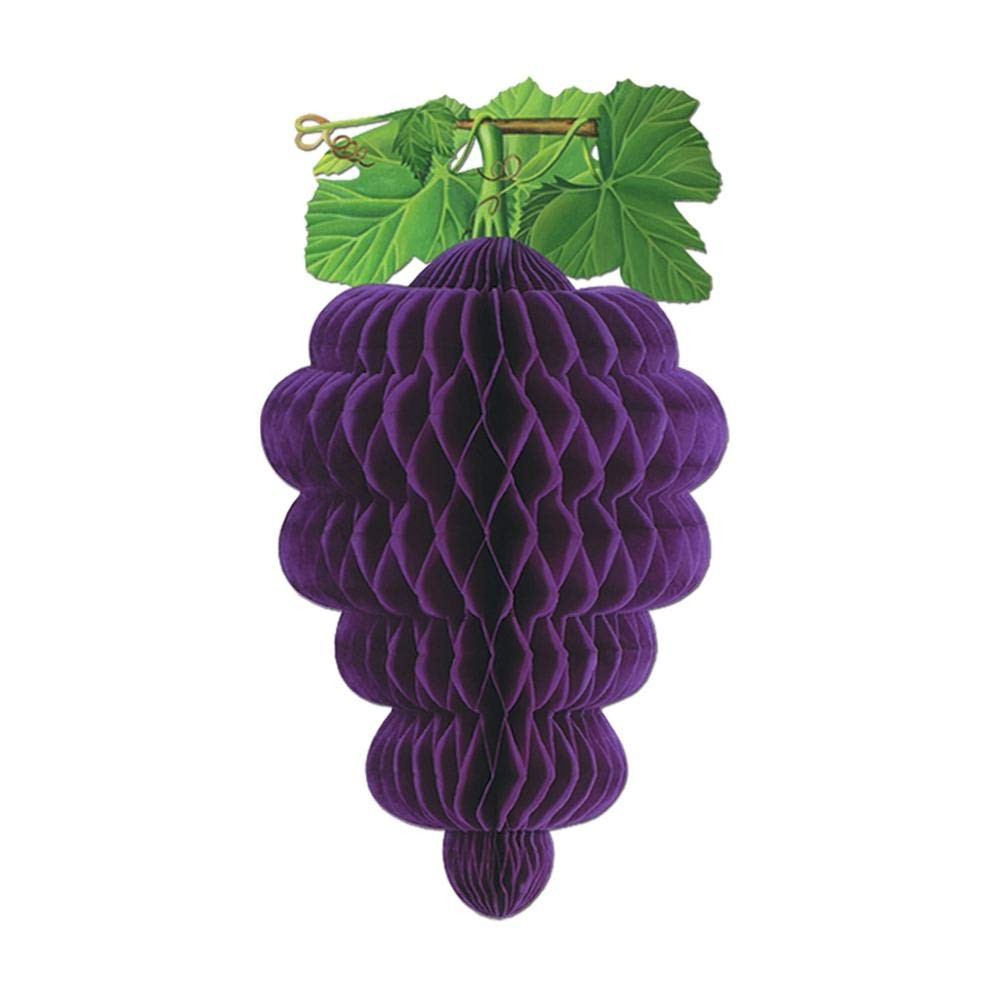 Beistle Tissue Grape Cluster Party Accessory (1 count) (1/Pkg)