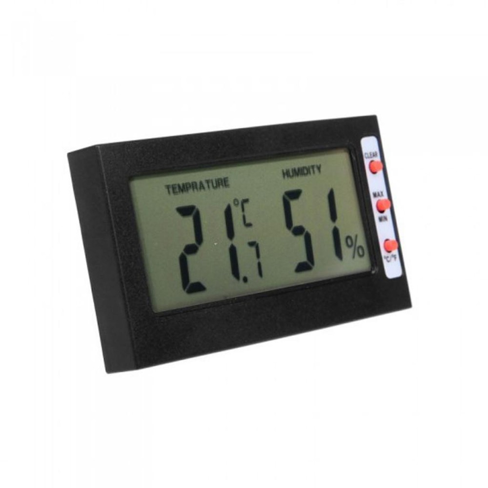 Digital LCD C/F Hygrometer Memory
