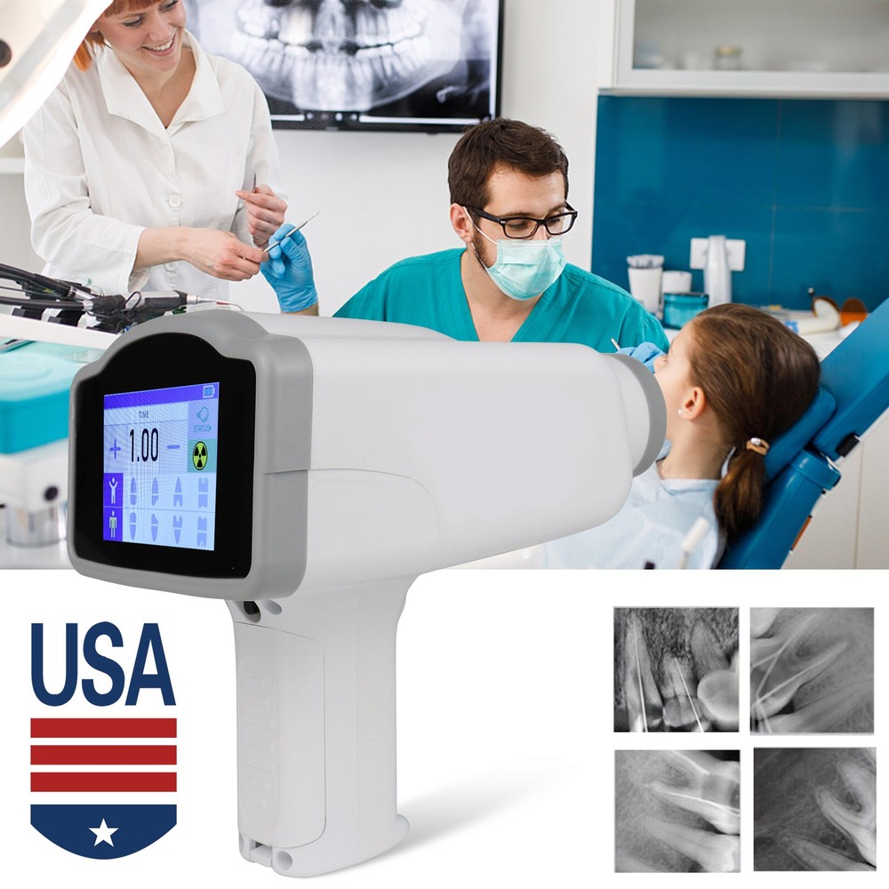 Dental X Portable Ray Digital Machine Rayos no Shield / Digital Sensor Size 1/2