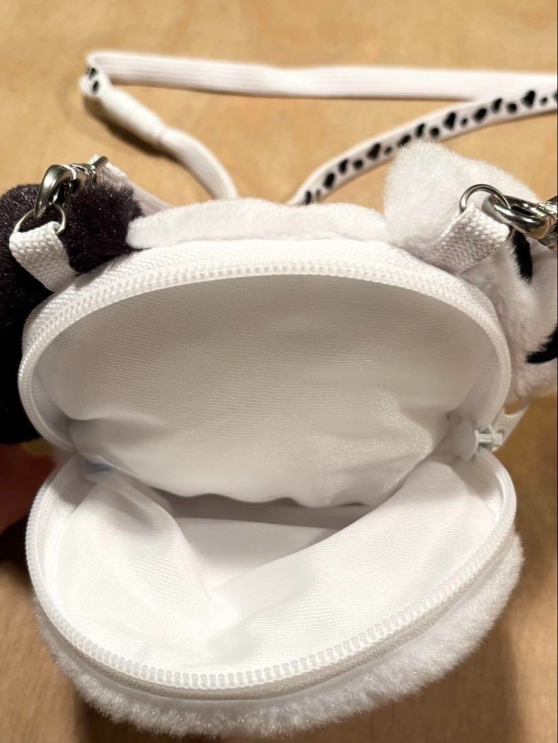 Tokyo Disney Resort 101 Dalmatians Plush Pass Case Coin Purse Shoulder Bag Japan