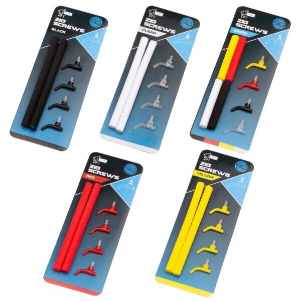 Nash Zig Screw Kit (Assorted Colours & Kits)