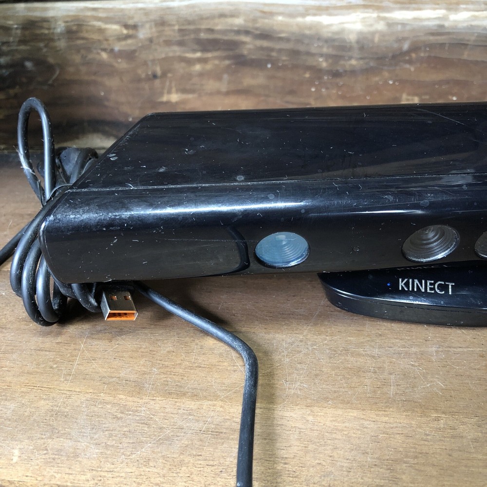 Genuine Microsoft XBOX 360 Kinect Sensor Bar Model 1414 Black Tested