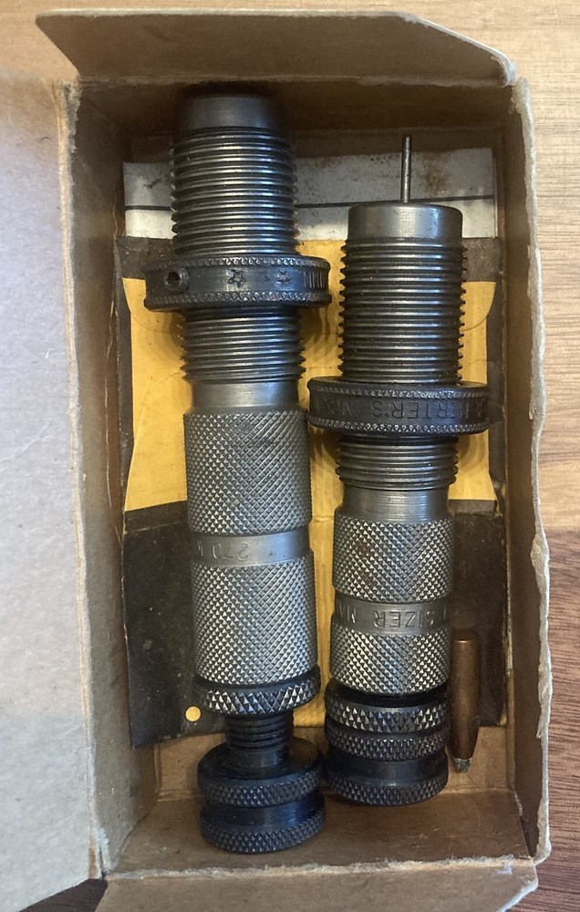 HERTER'S 270 WIN Reloader Die Set Sizer and Seater - Mark II