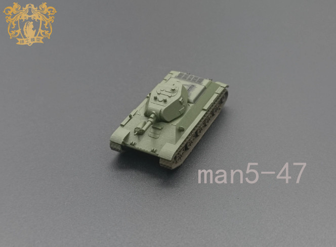 3D Printed Model 1/144 Soviet A-32 Medium Tank Finished Model