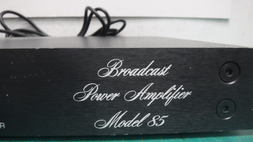 BGW Model 85 Broadcast Power Amplifier