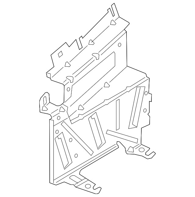 Genuine BMW Amplifier Bracket 65-15-2-622-699