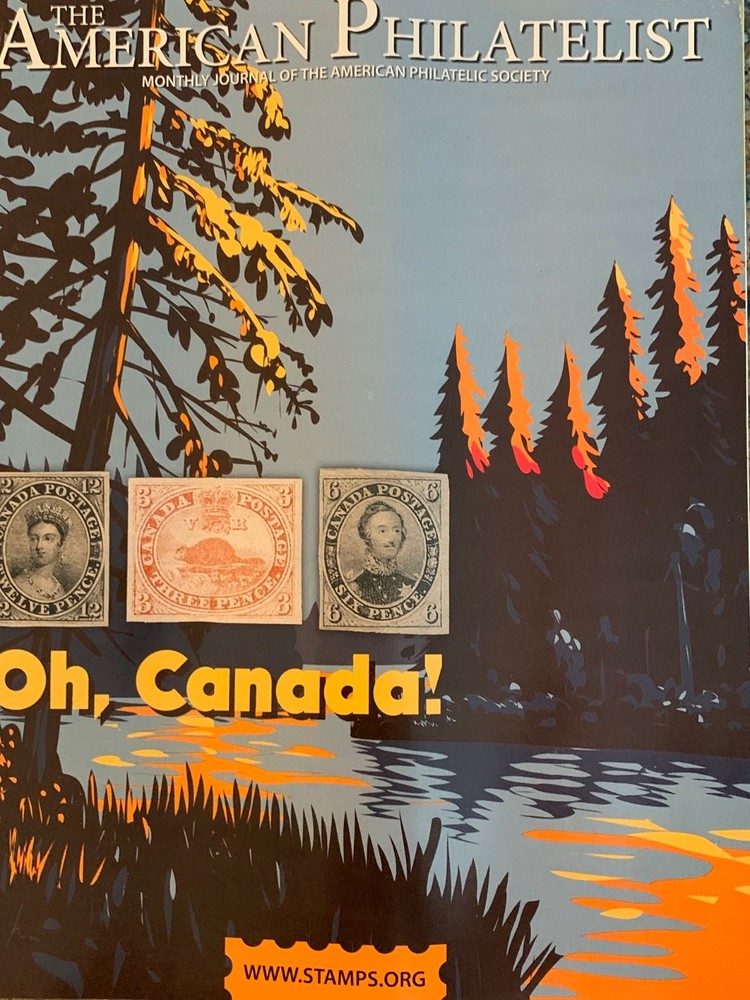 American Philatelist Magazine  2023,  August