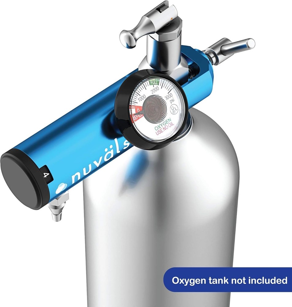 Ozone Therapy Low Flow Oxygen Regulator – Easy to Use – Works with Ozone...