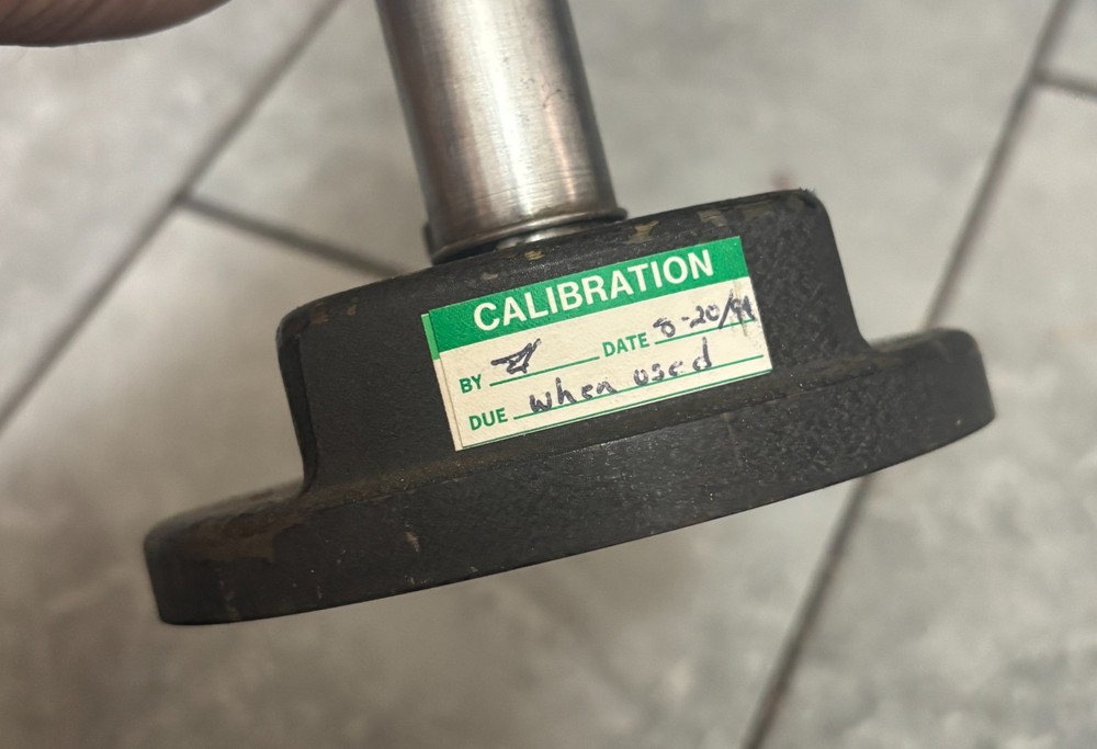 Vintage Dial Indicator Stand 22.5" tall