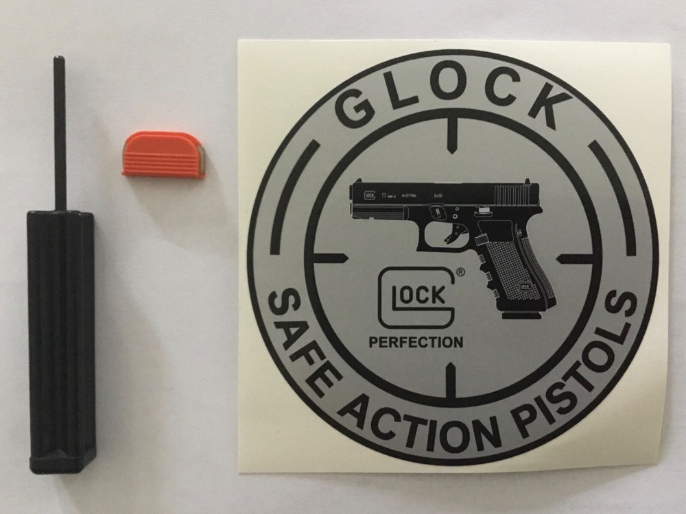 GLOCK Decal Sticker and Target, Key Chain, Tool, Inspection Plate