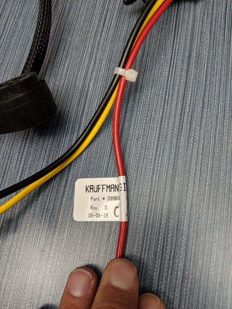 Kauffman Engineering Inc 339834-401 Wire Harness