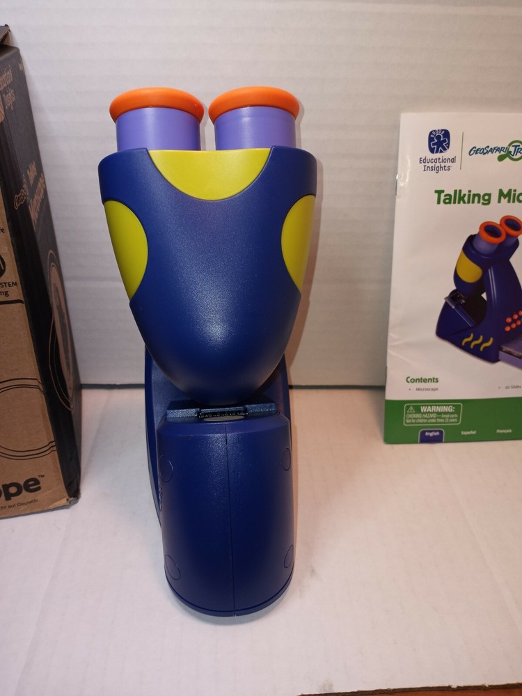 GeoSafari Jr. Talking Microscope, Featuring Bindi Irwin, Microscope for Kids, S