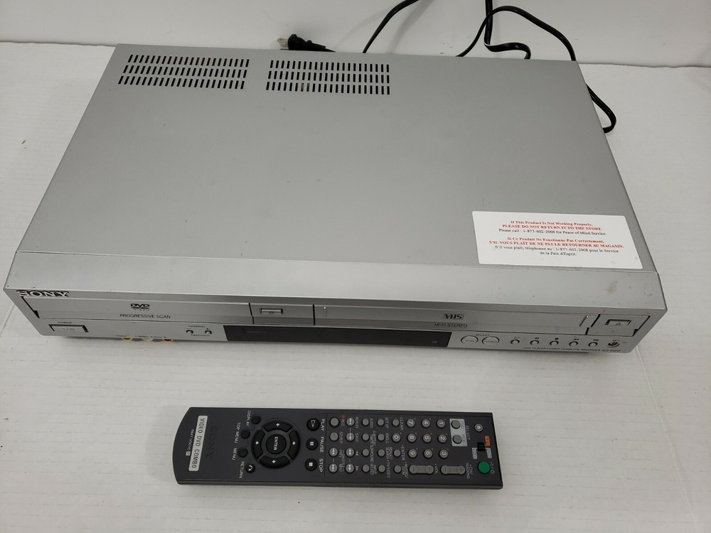 SONY - DVD Player / Video Cassette Recorder (SLV-D271P)